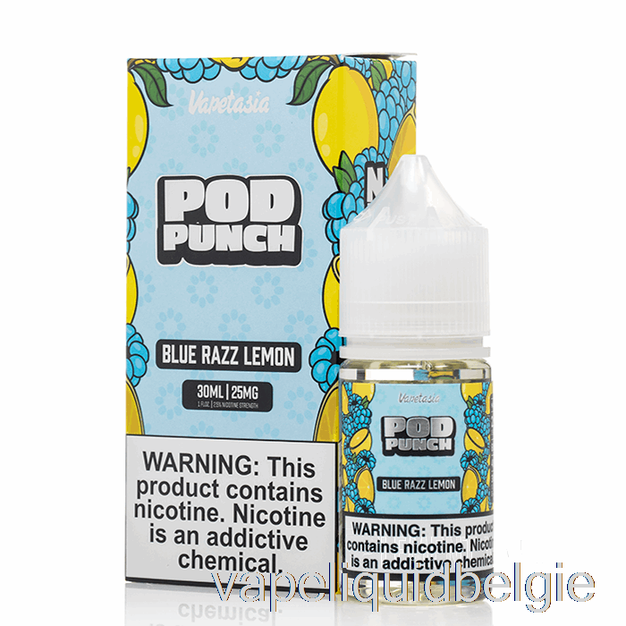 Vape België Blue Razz Citroen - Vapetasia Pod Punch Zouten - 30ml 50mg